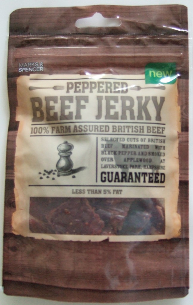 Review Marks & Spencer Peppered Beef Jerky (B+) « Jerkyology