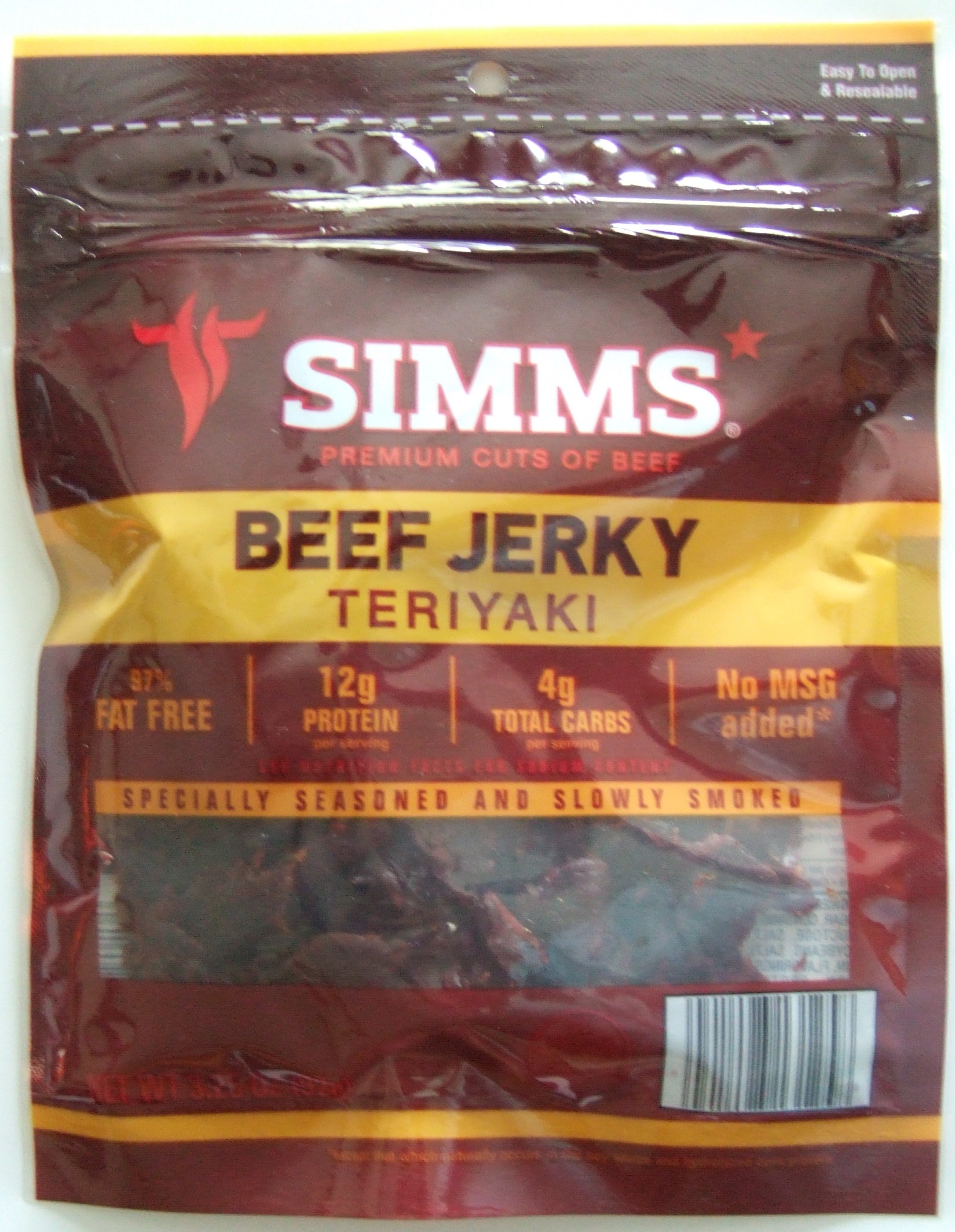 SIMMS Teriyaki Beef Jerky