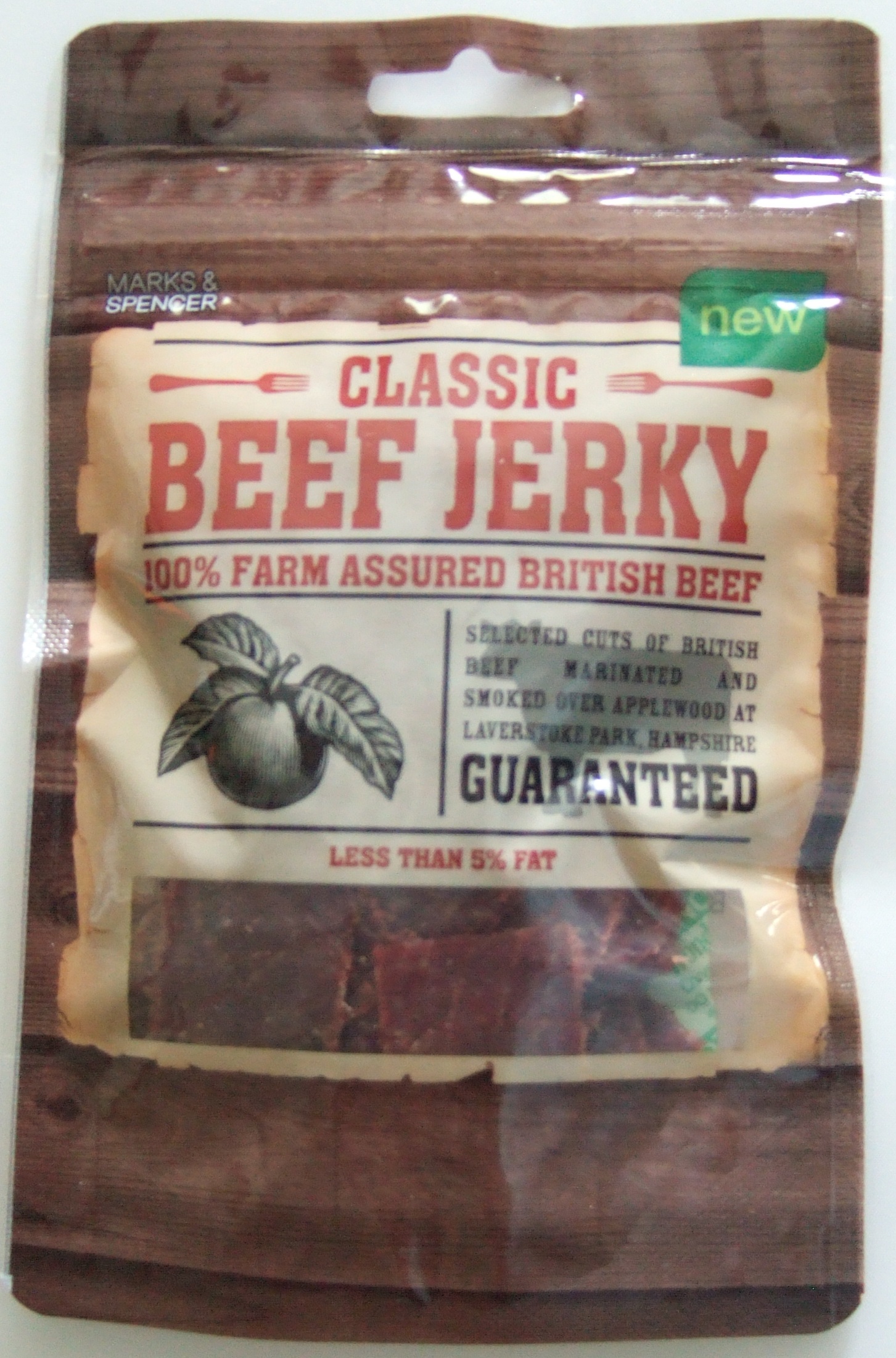 Marks & Spenser Classic Beef Jerky