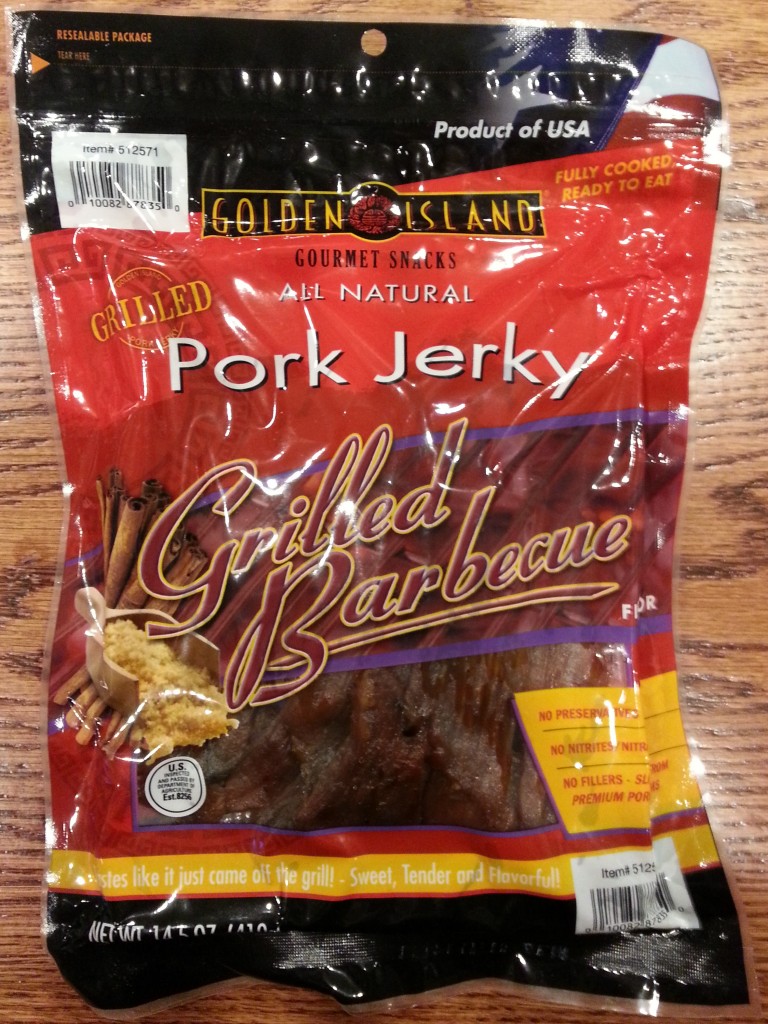 Review Golden Island Grilled Barbecue Pork Jerky (B+) Jerkyology