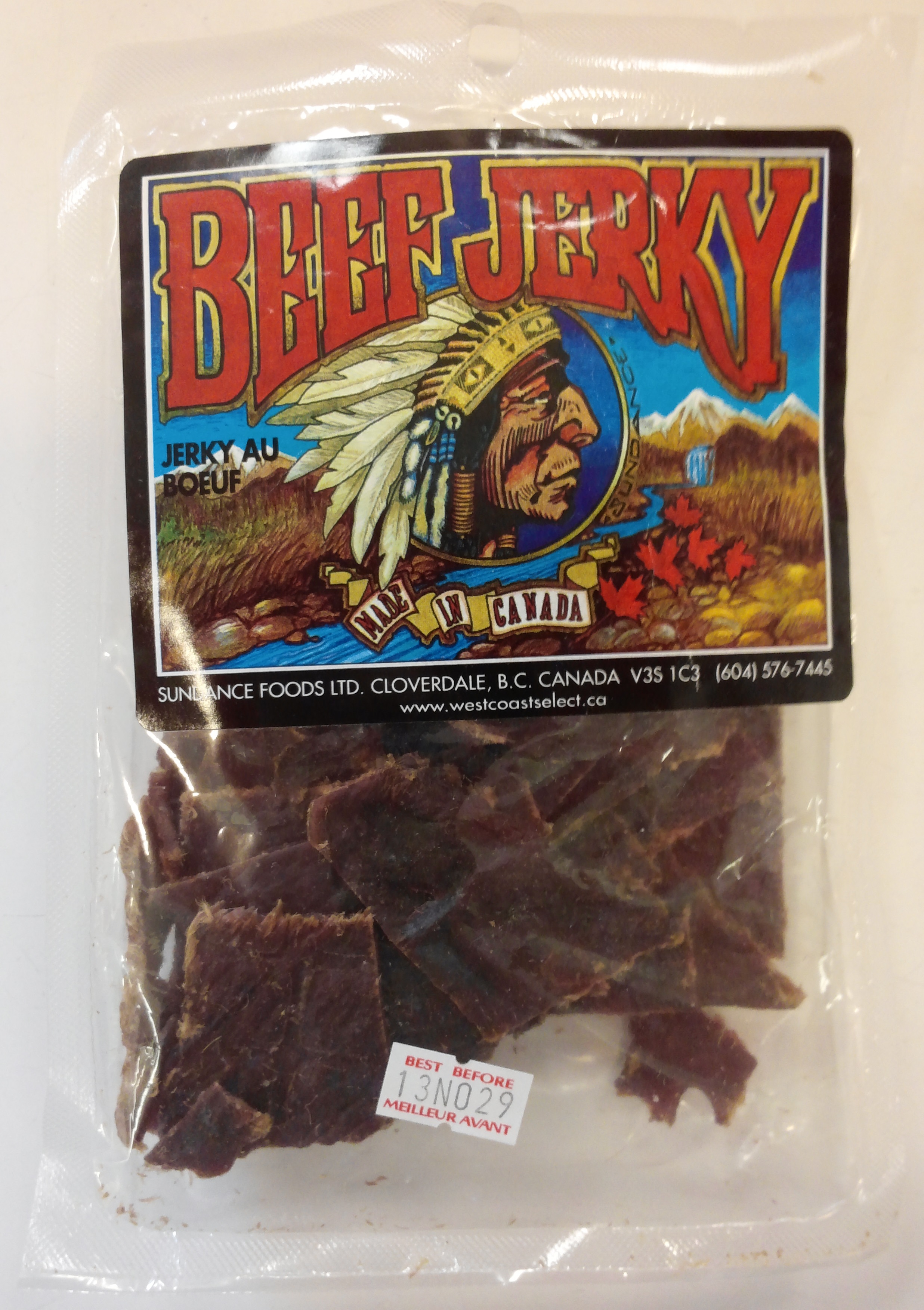 West Cost Select Beef Jerky