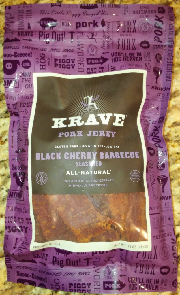 Review KRAVE Black Cherry Barbecue Pork Jerky (A) Jerkyology