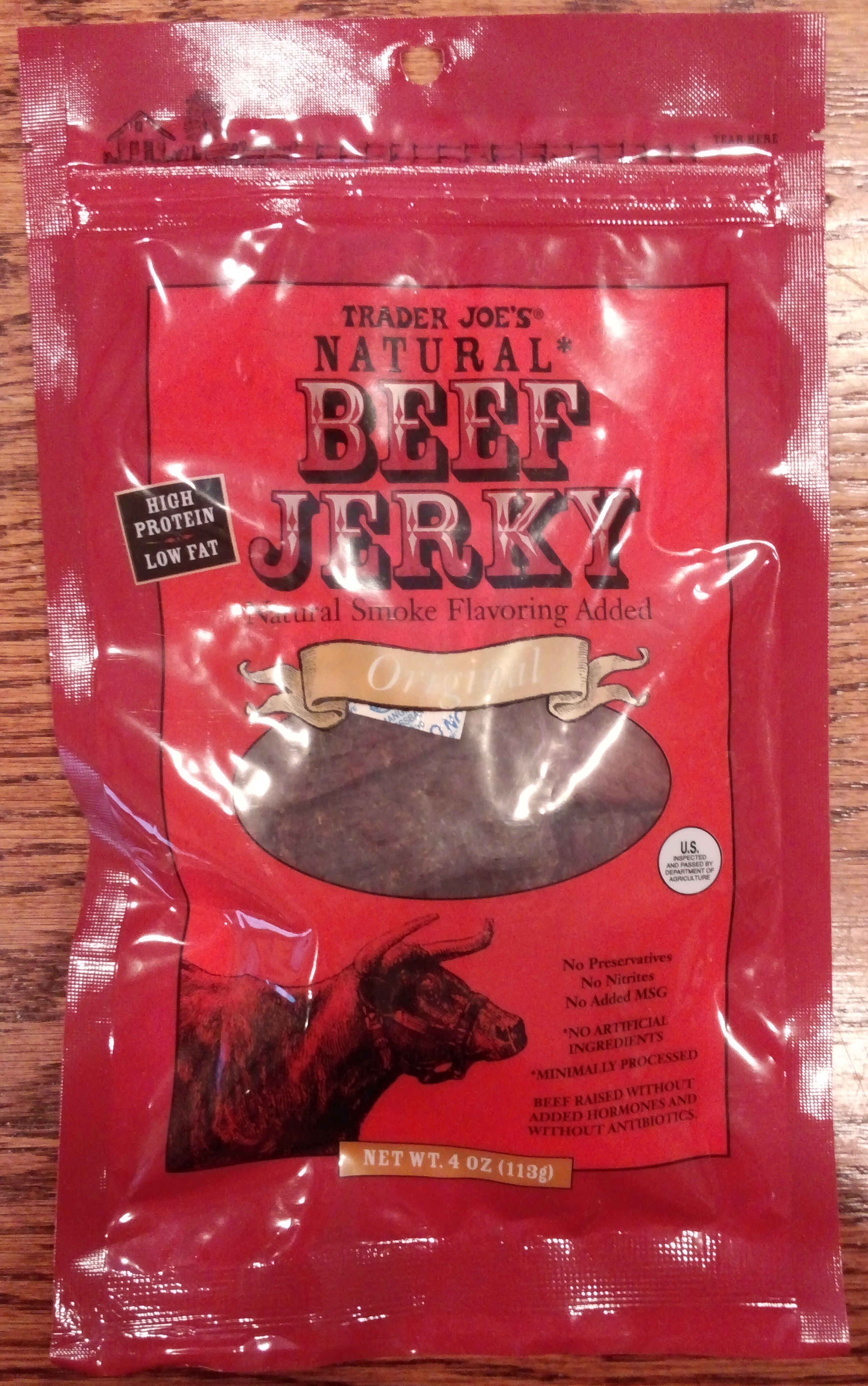 Trader Joe's Natural Original Beef Jerky