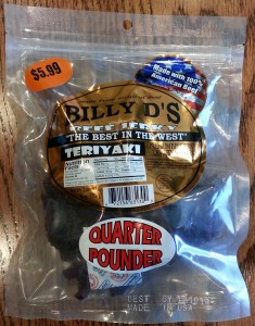 Review:  Billy D’s Teriyaki Beef Jerky (C)