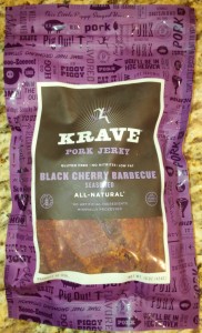 Review:  KRAVE Black Cherry Barbecue Pork Jerky (A)